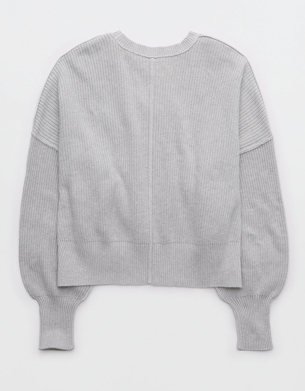 Suéter Aerie cuello redondo - Gris 0745_3296_012_b