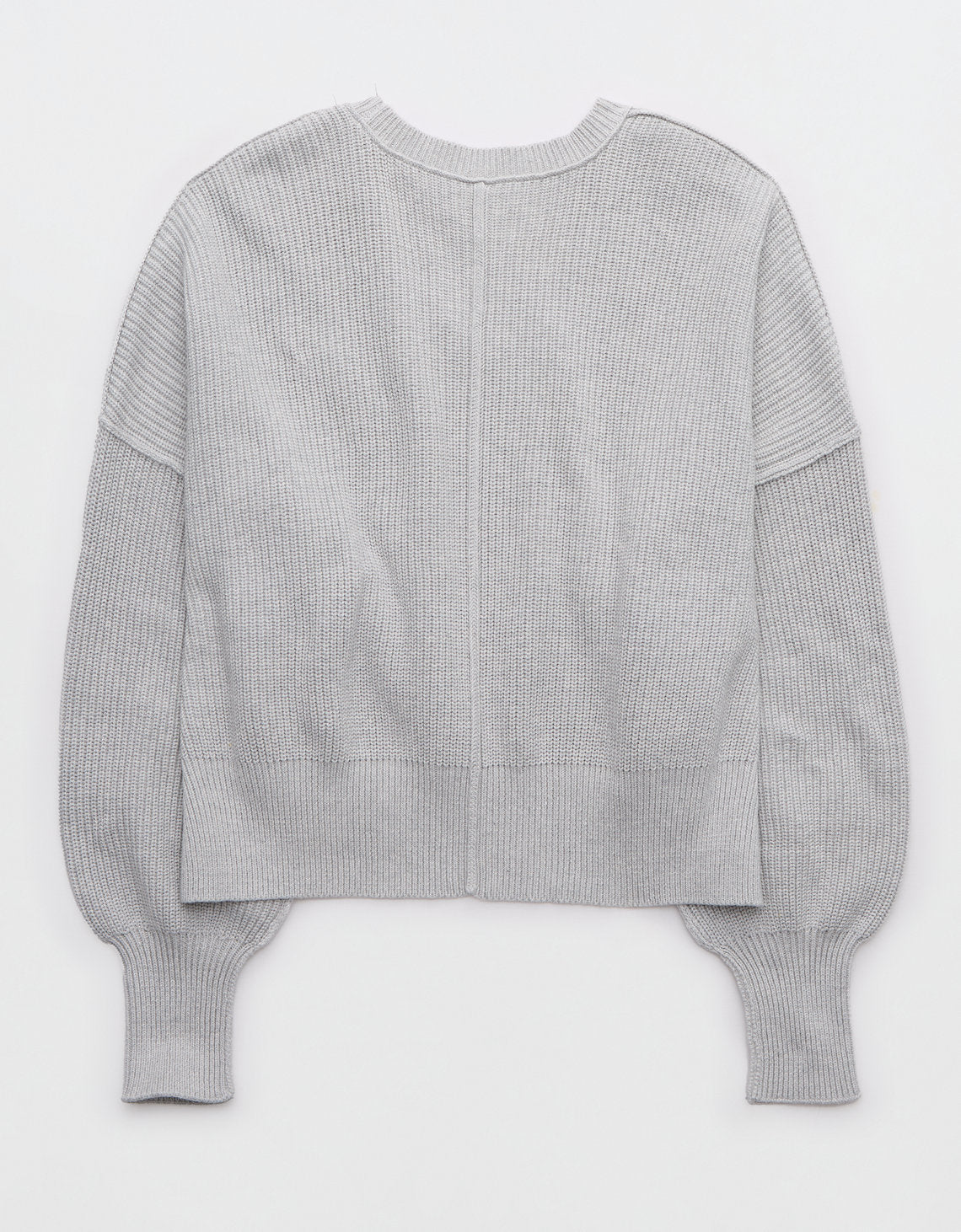 Suéter Aerie cuello redondo - Gris 0745_3296_012_b