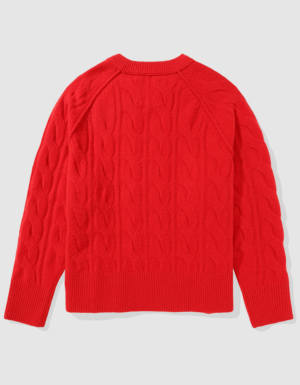 Suéter cuello redondo Mujer Aerie - Rojo 0745_3495_572_b