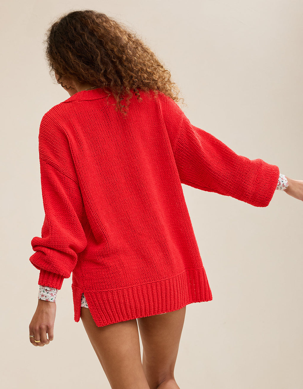 Suéter Like Candy By Aerie - Rojo 0745_3776_572_ob
