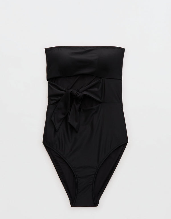 Vestido de Baño Entero By Aerie - Negro