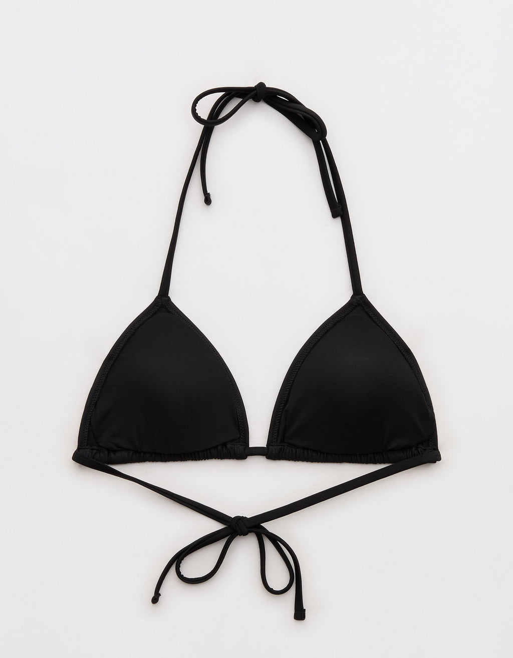 Top de Bikini Triangular By Aerie - Negro 0752_3987_073_b