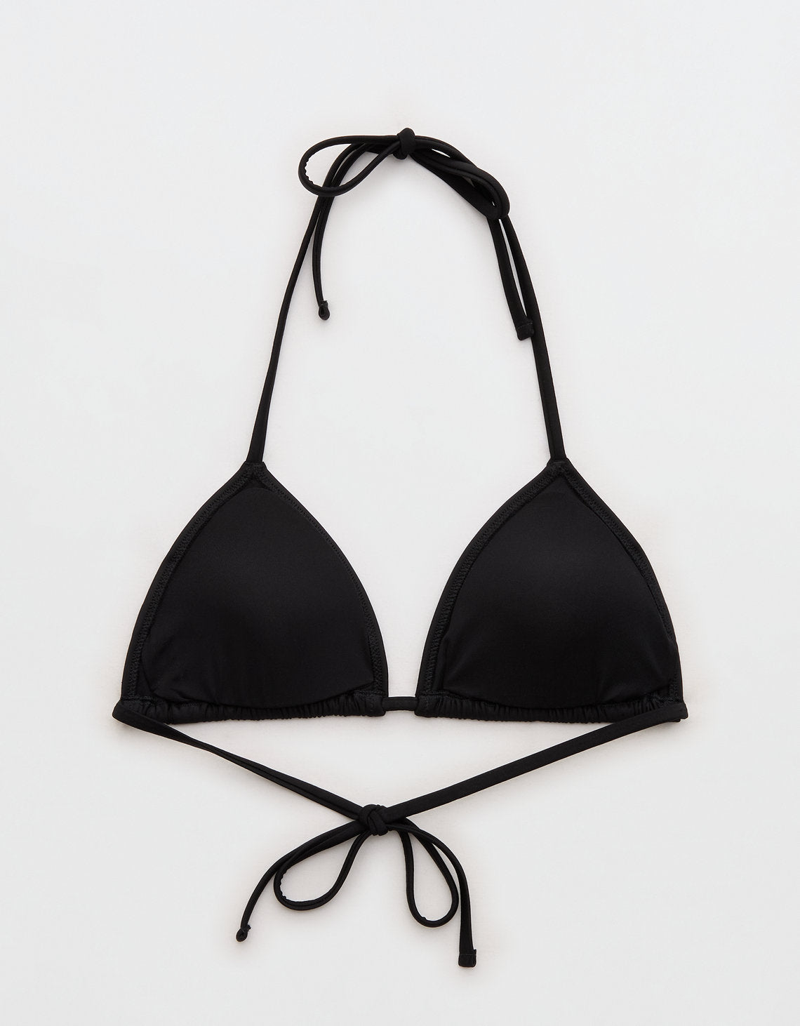 Top de Bikini Triangular By Aerie - Negro 0752_3987_073_b