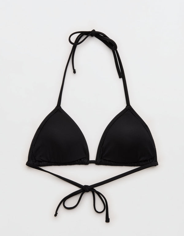 Top de Bikini Triangular By Aerie - Negro