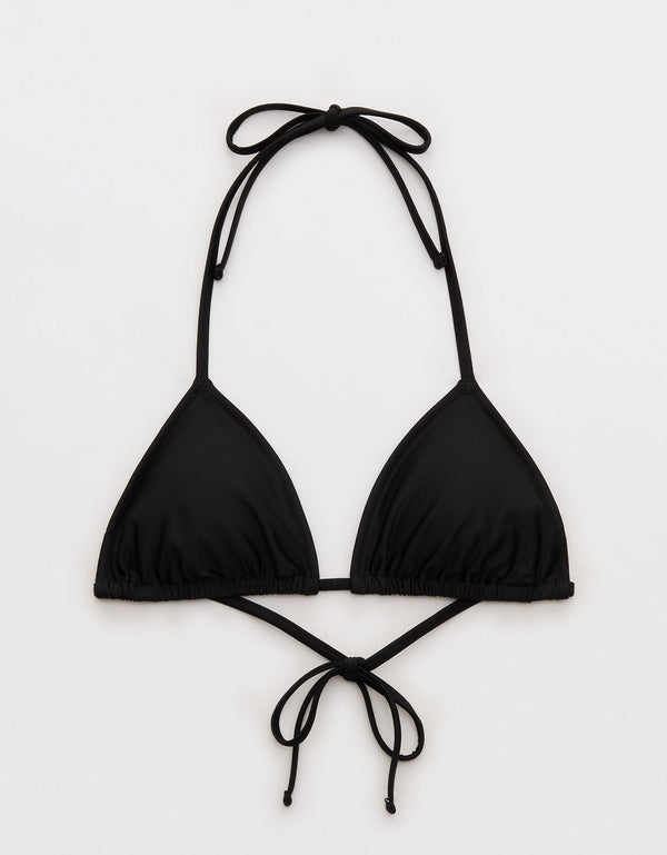 Top de Bikini Triangular By Aerie - Negro