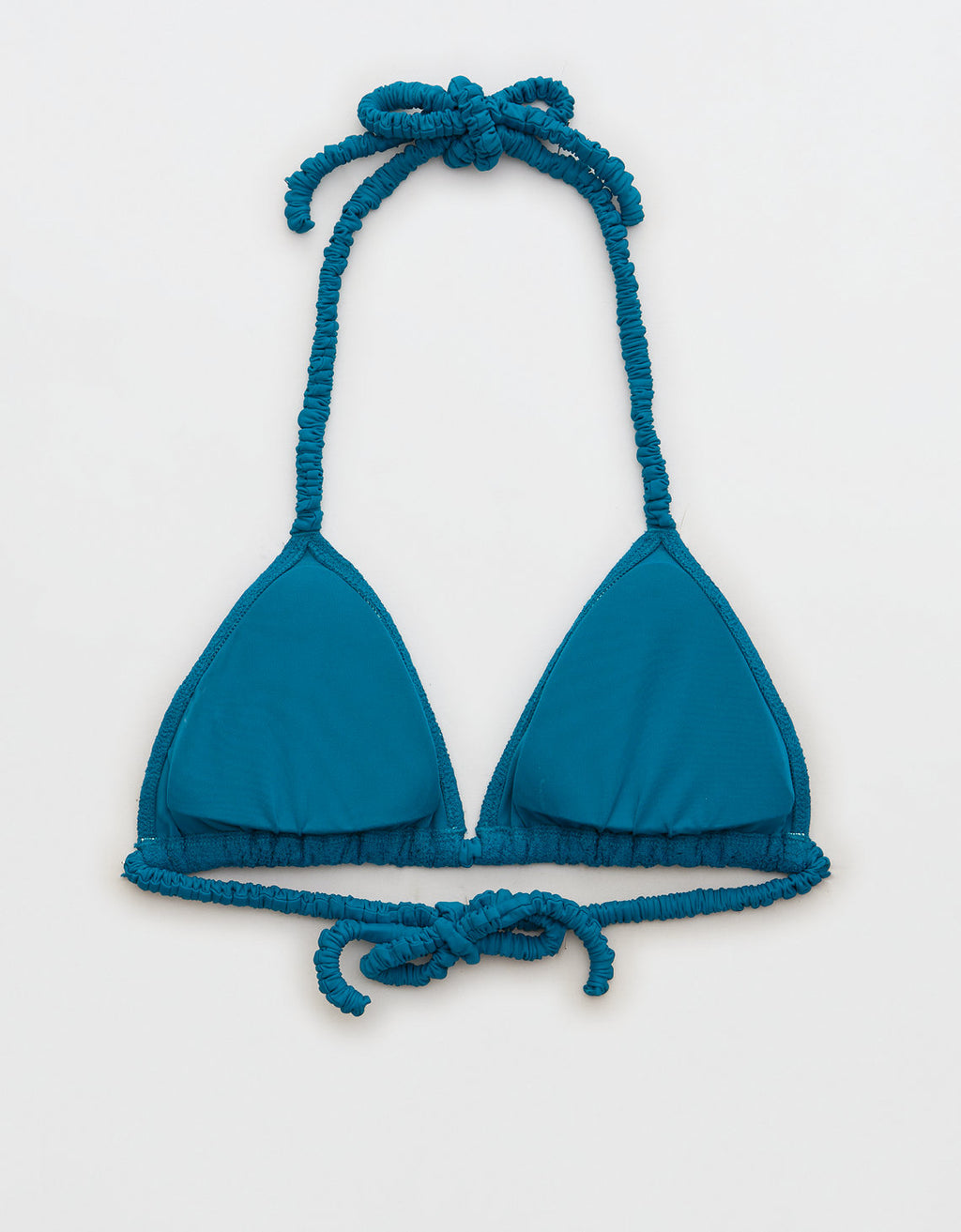 Top de Bikini Aerie en triángulo - Azul 0752_4645_387_b