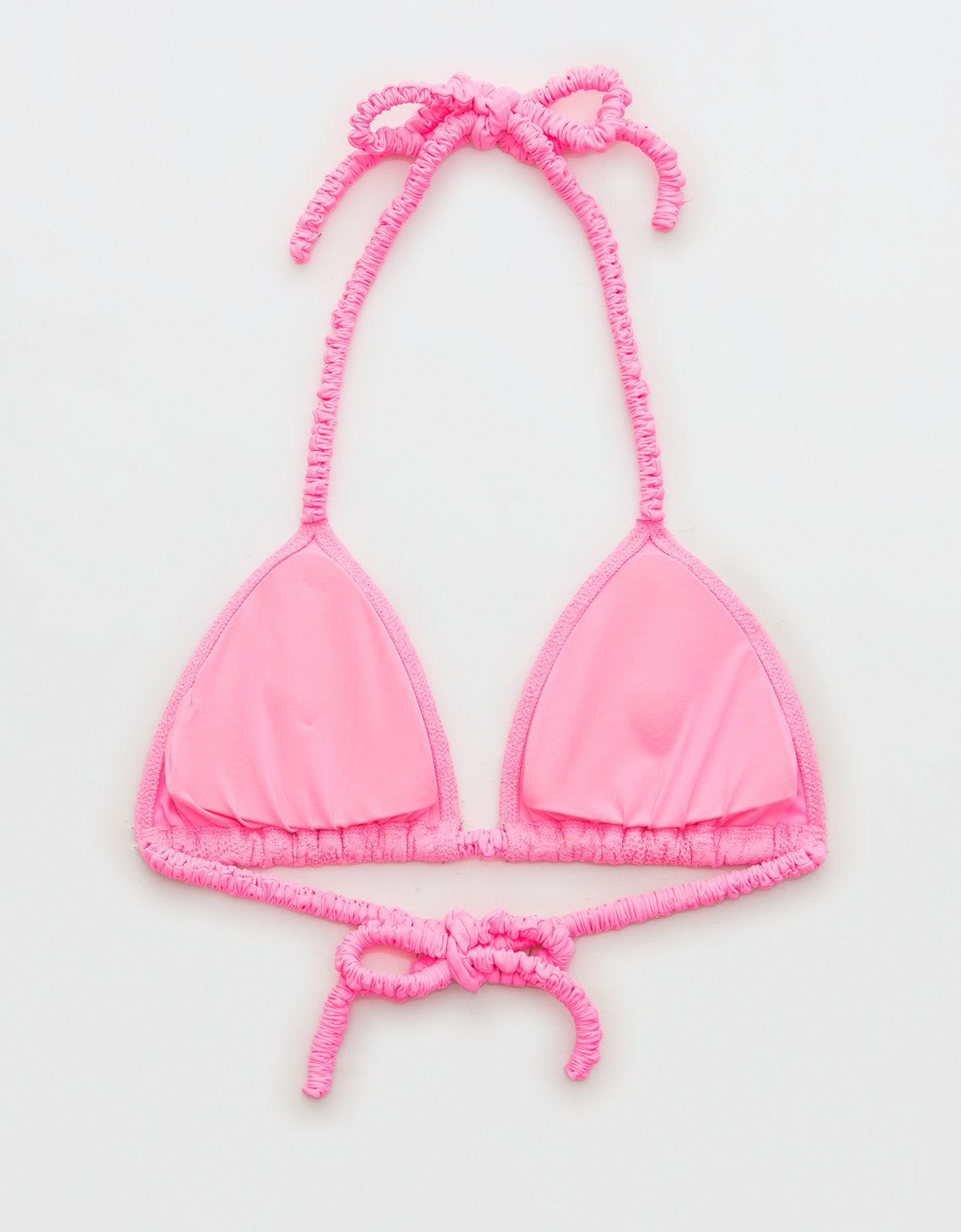 Top de Bikini Aerie en triángulo - Rojo 0752_4645_674_b