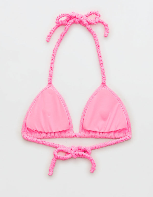 Top de Bikini Aerie en triángulo - Rojo