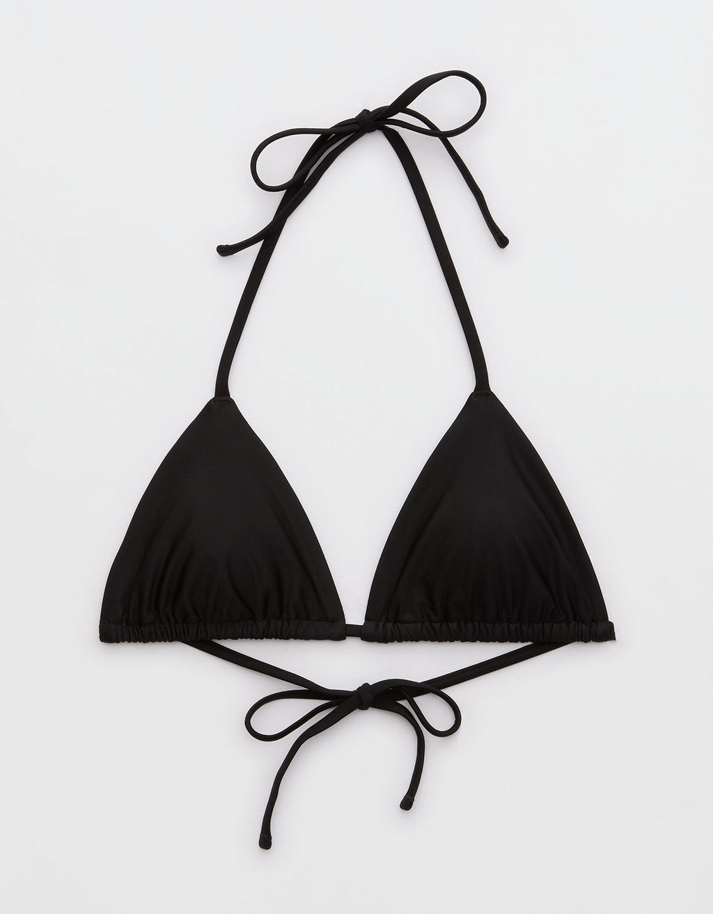 Top de Bikini Aerie con relleno ligero - Negro 0752_5822_073_f