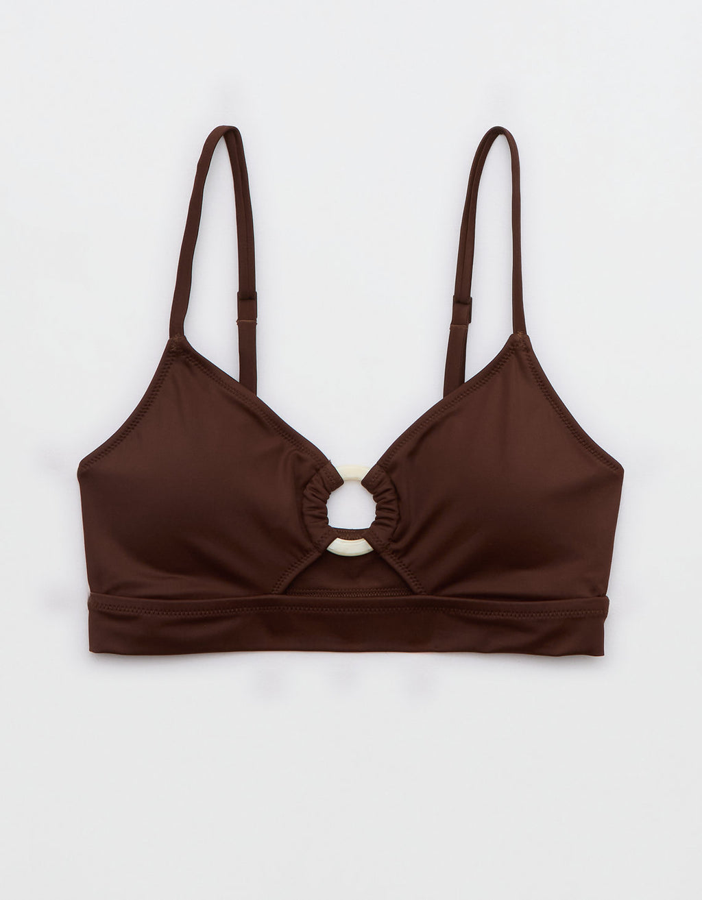 Top de bikini Aerie Scoop con aberturas - Azul 0753_6041_297_f