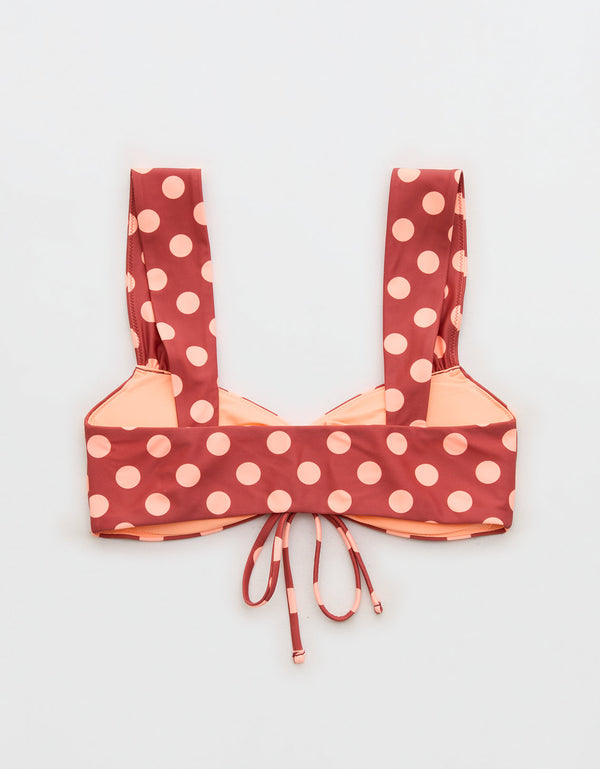 Top de Bikini Aerie con Escote de Ojal. - Generico