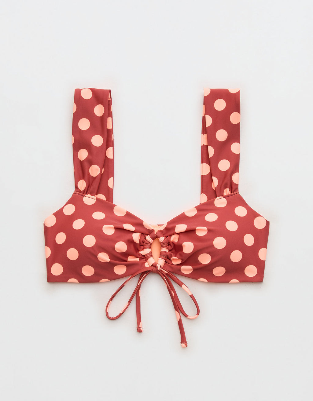Top de Bikini Aerie con Escote de Ojal. - Generico 0754_6857_211_f