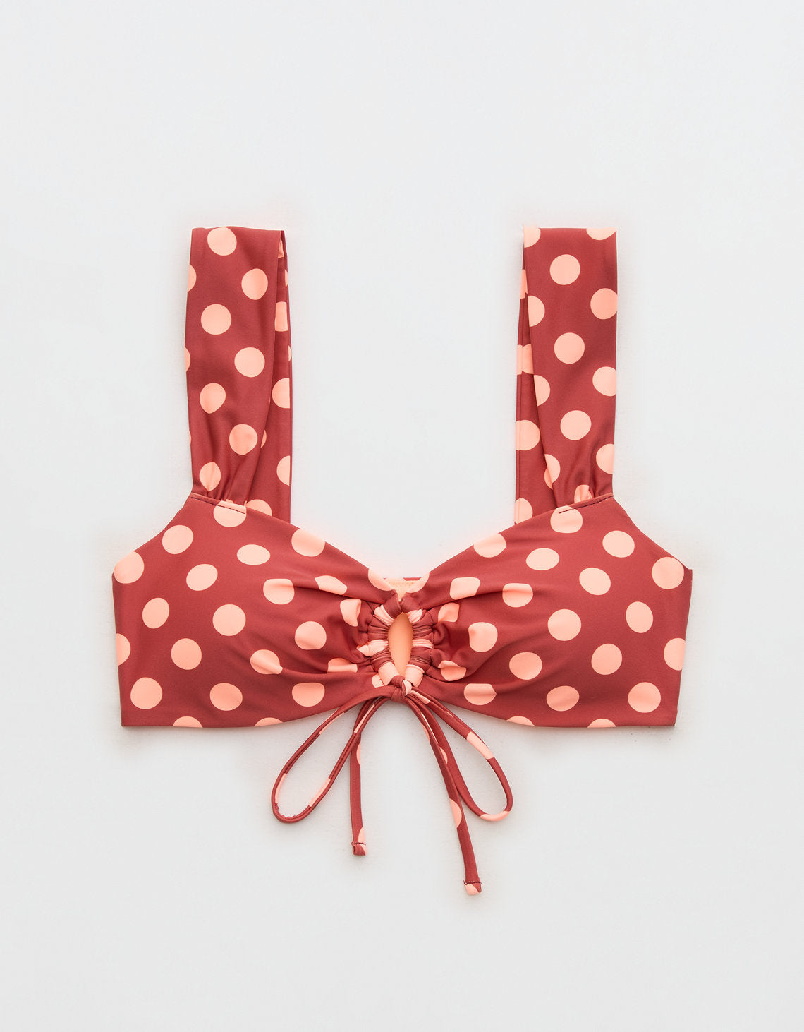 Top de Bikini Aerie con Escote de Ojal. - Generico 0754_6857_211_f