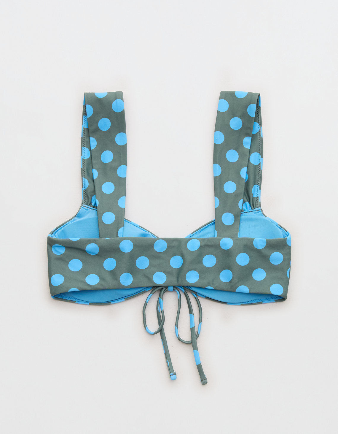 Top de Bikini Aerie con Escote de Ojal. - Generico 0754_6857_357_b