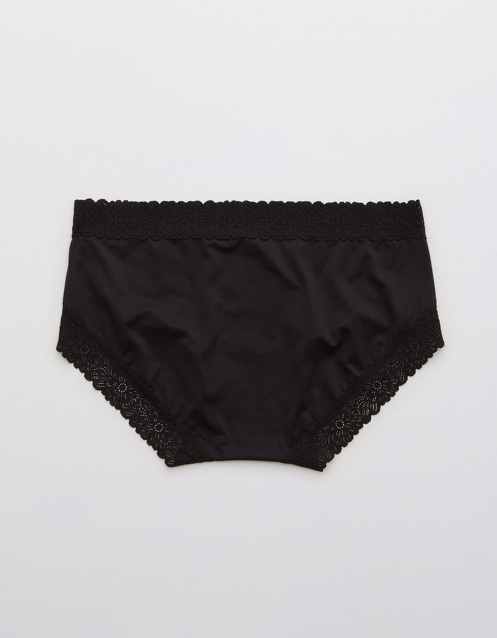 Boybrief Sunnie Blossom de encaje By Aerie - Negro 0771_7479_073_b