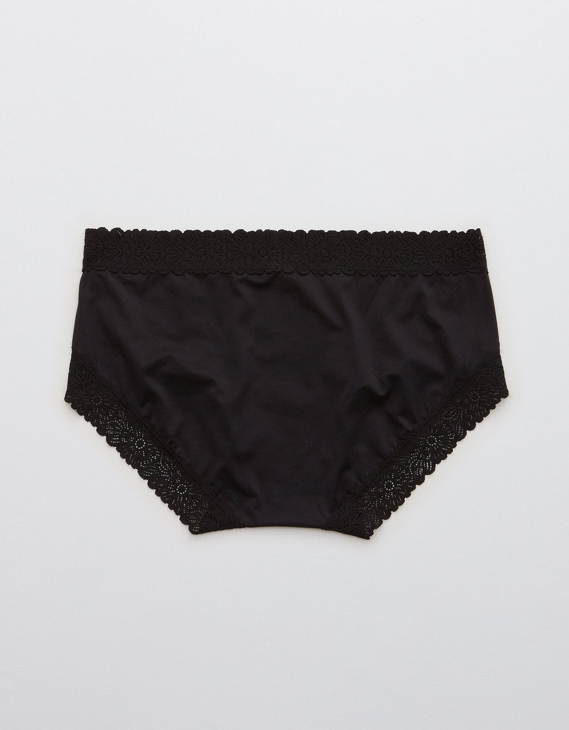 Boybrief Sunnie Blossom de encaje By Aerie - Negro 0771_7479_073_b