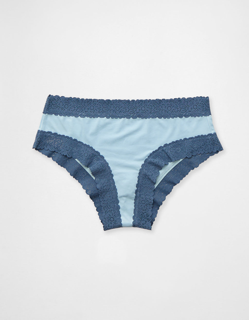 Boybrief Sunnie Blossom de encaje By Aerie - Azul 0771_7479_409_f