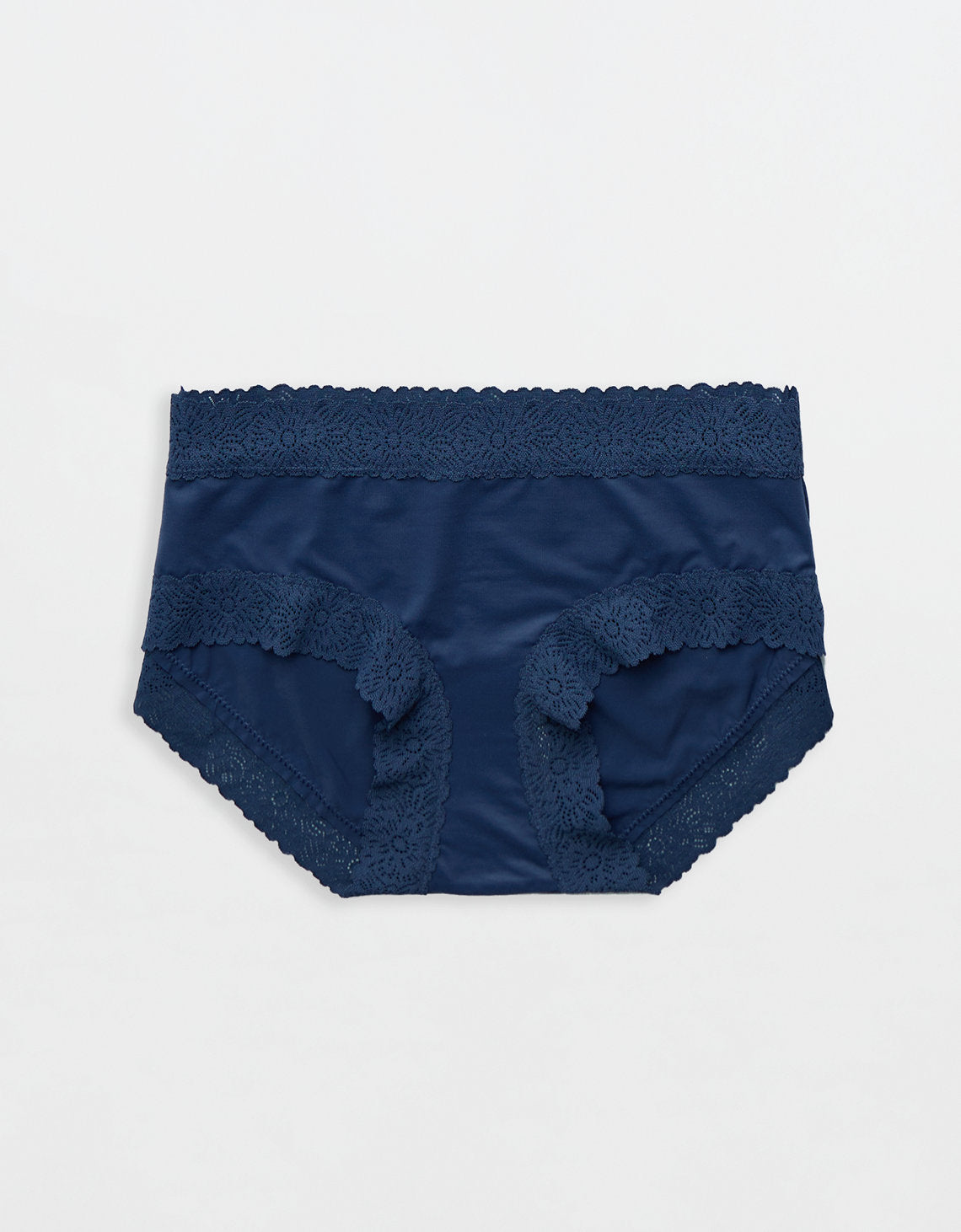 Boybrief Sunnie Blossom de encaje By Aerie - Azul 0771_7479_437_f