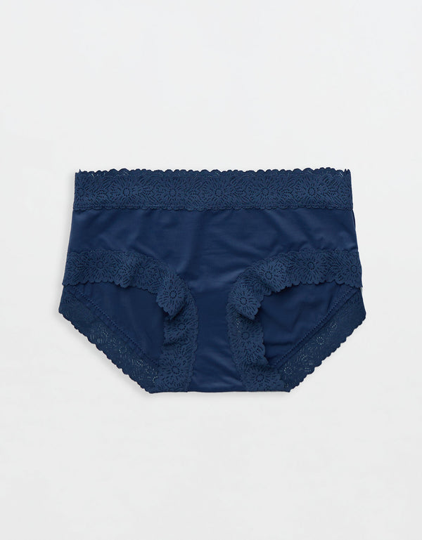 Boybrief Sunnie Blossom de encaje By Aerie - Azul