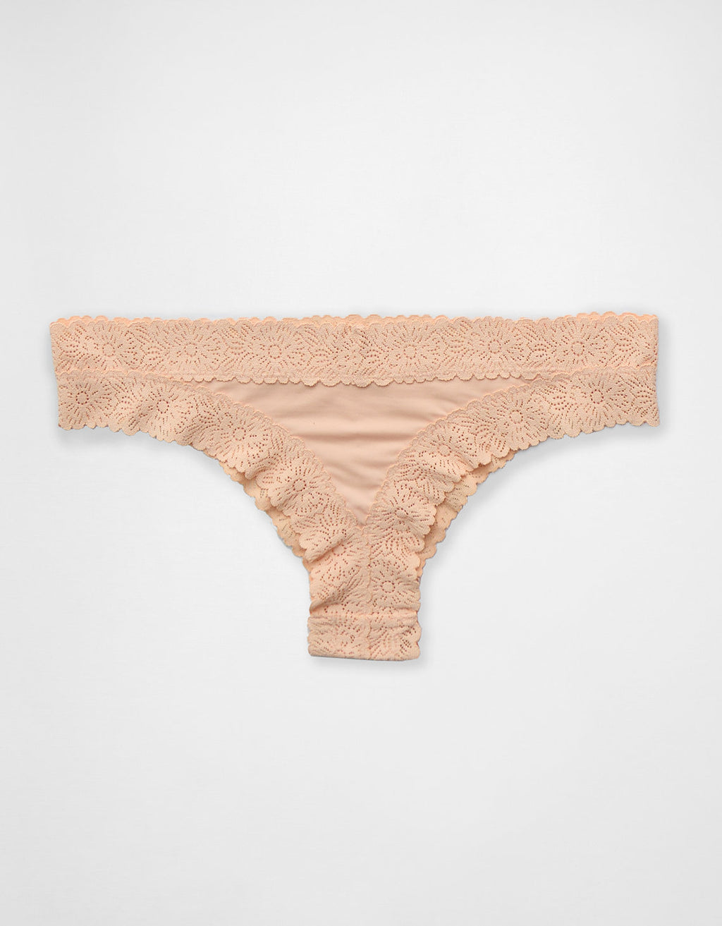 Thong Sunnie Blossom de encaje By Aerie - Naranja 0771_7540_823_b