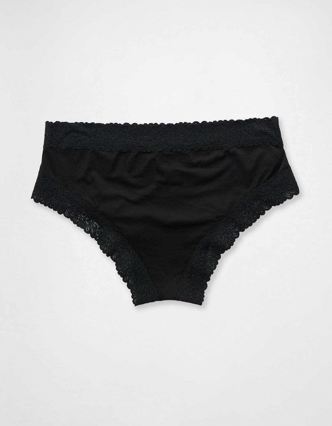 Cheeky Sunnie Blossom de encaje By Aerie - Negro 0771_7541_073_b