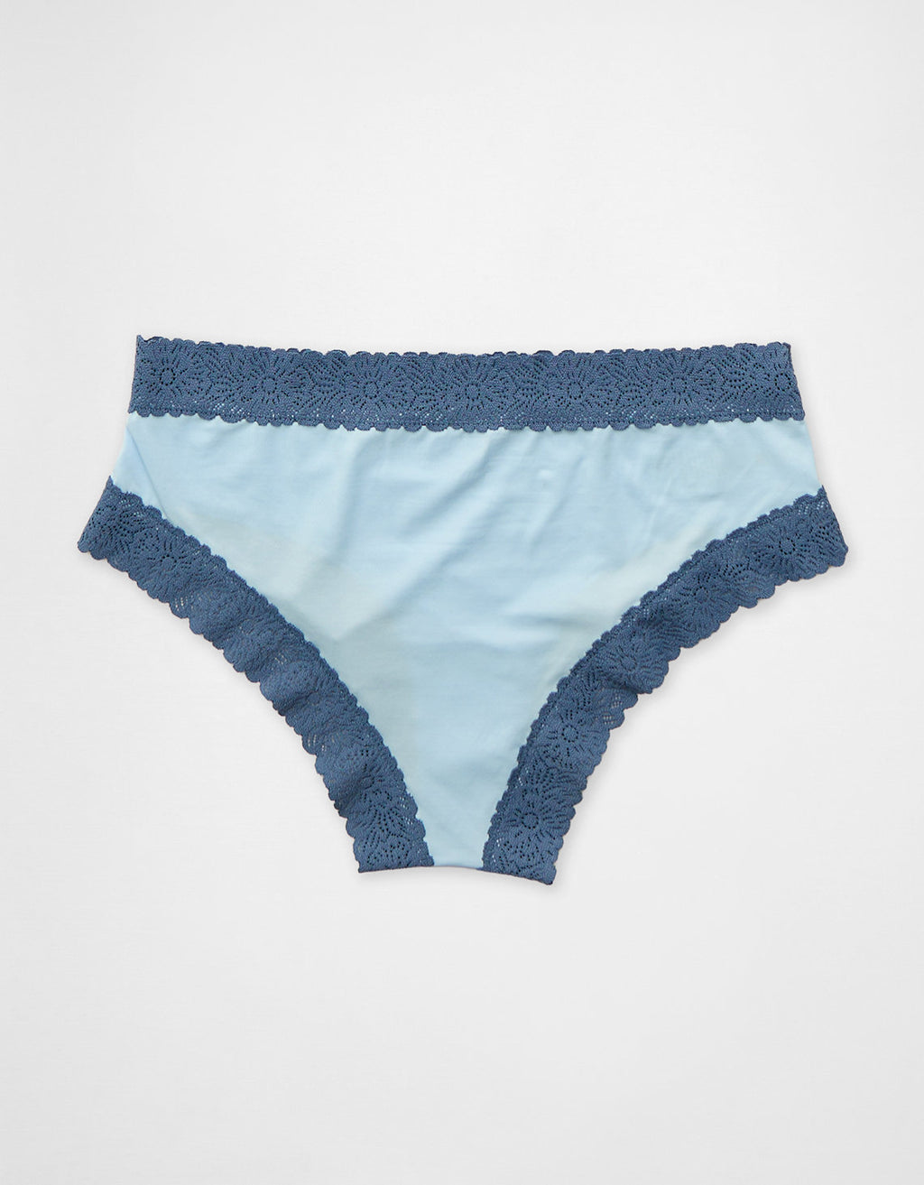 Cheeky Sunnie Blossom de encaje By Aerie - Azul 0771_7541_409_b