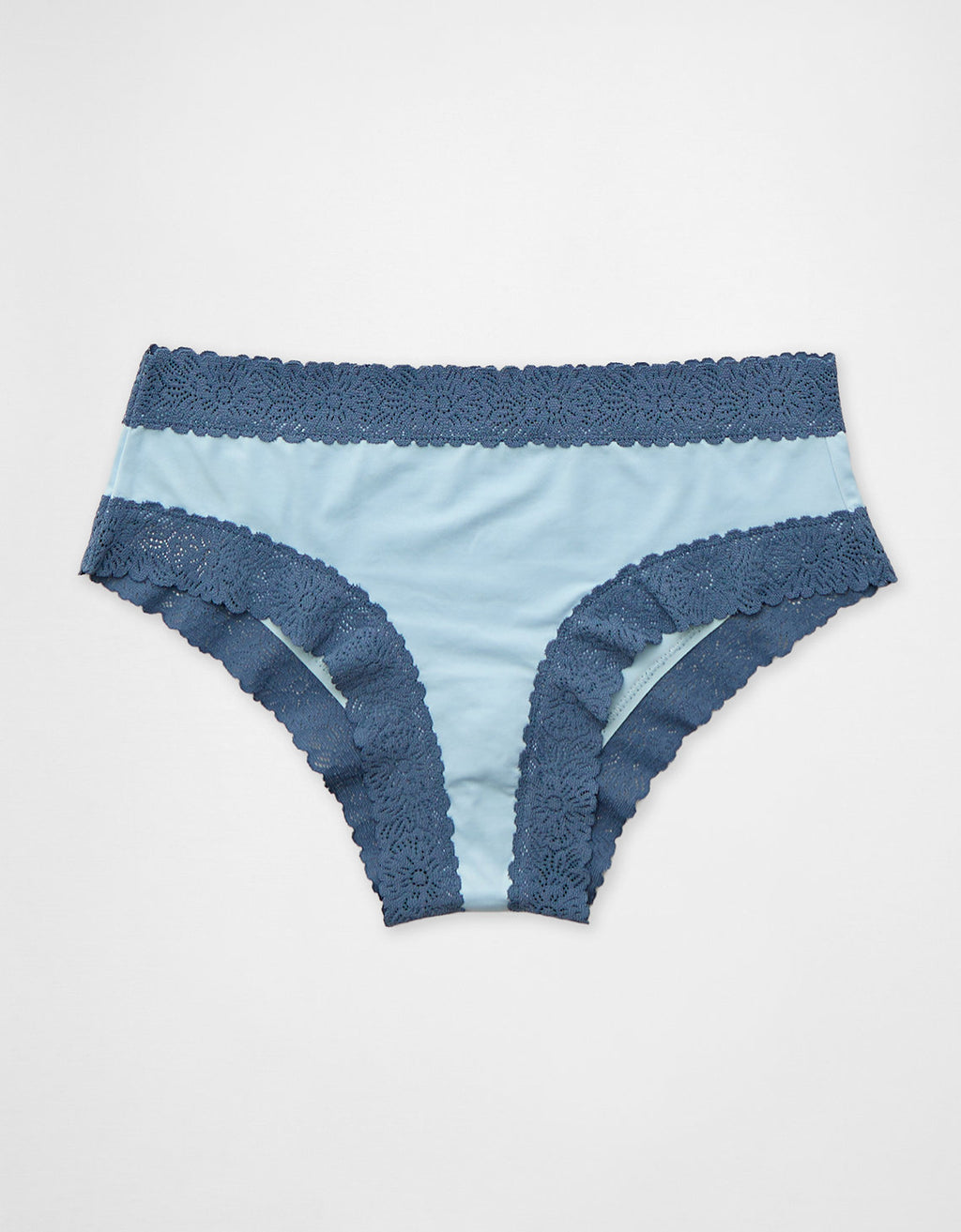 Cheeky Sunnie Blossom de encaje By Aerie - Azul 0771_7541_409_f