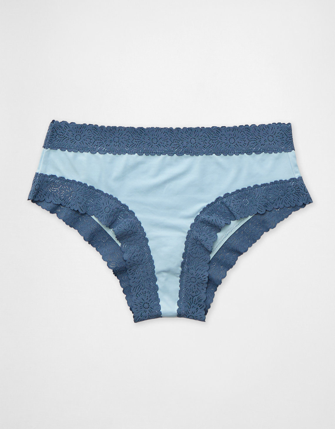 Cheeky Sunnie Blossom de encaje By Aerie - Azul 0771_7541_409_f