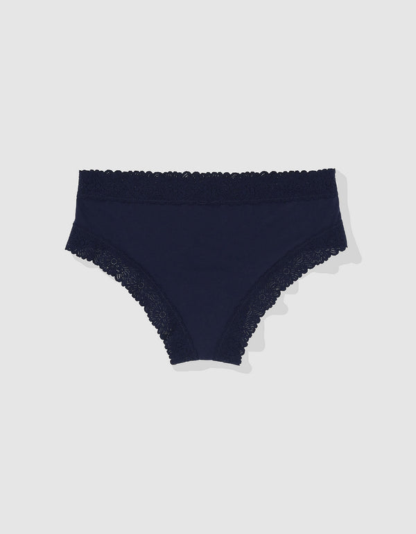 Cheeky Sunnie Blossom de encaje By Aerie - Azul