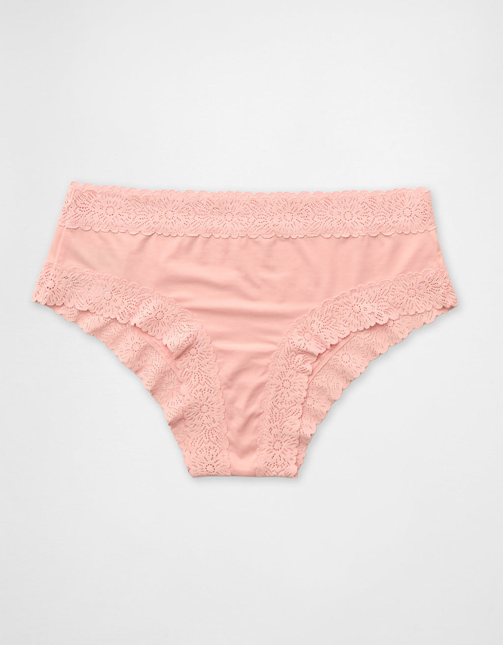 Cheeky Sunnie Blossom de encaje By Aerie - Rosa 0771_7541_602_b