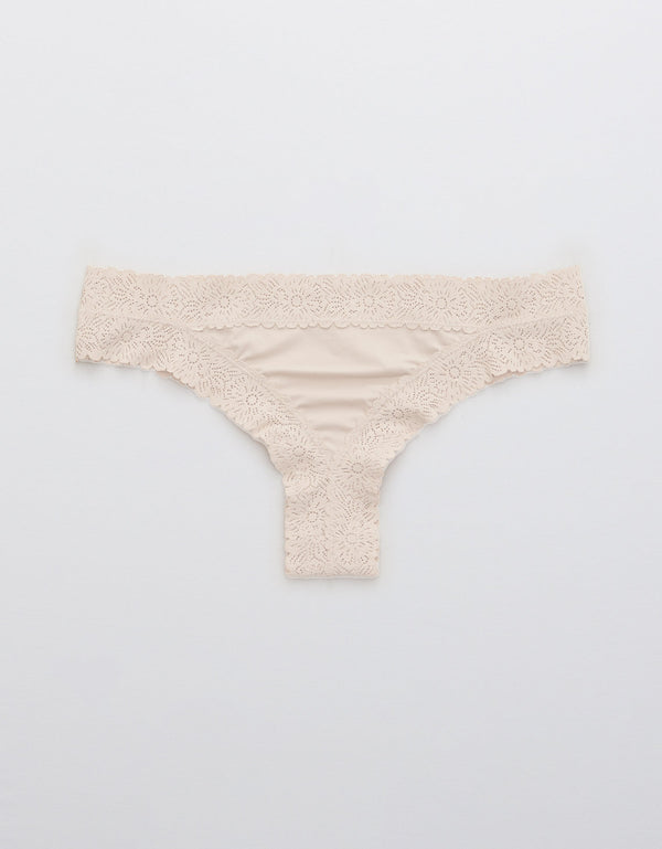 Tanga con encaje de mujer Aerie - Generico