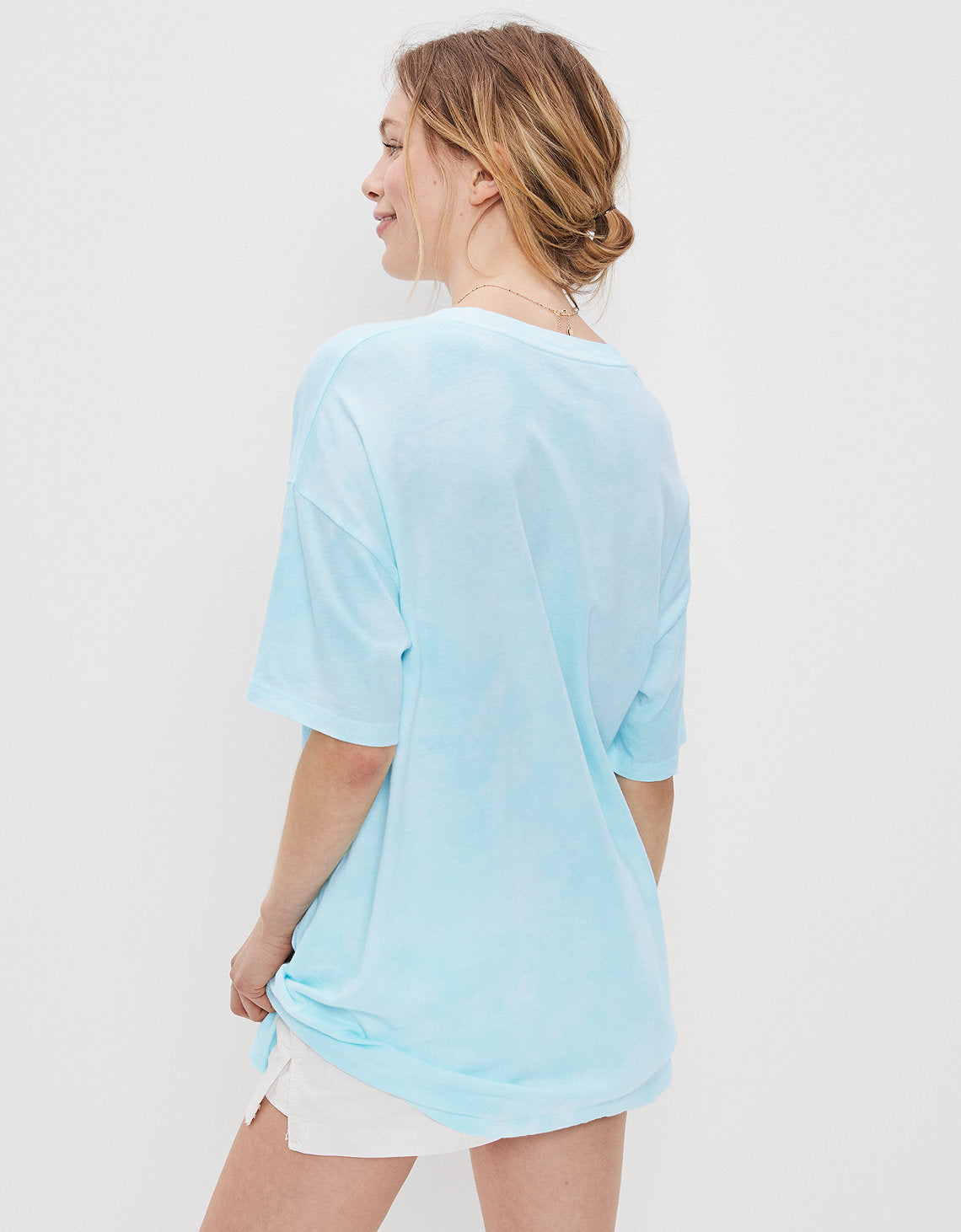 Polera AE Manga corta con gráfico en dip-dye - Multicolor 1095_8837_900_ob