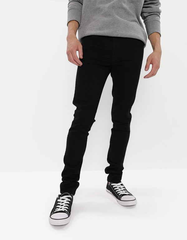 Jean Ae  Super Skinny - Negro