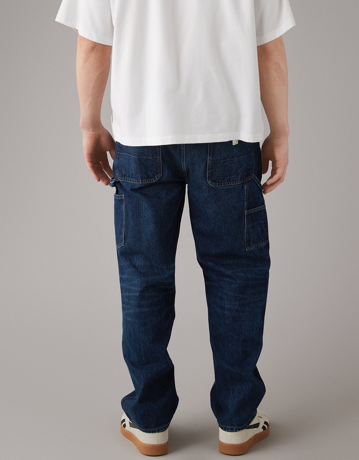Jean AE tipo carpintero de hombre - Azul 1114_6825_738_ob