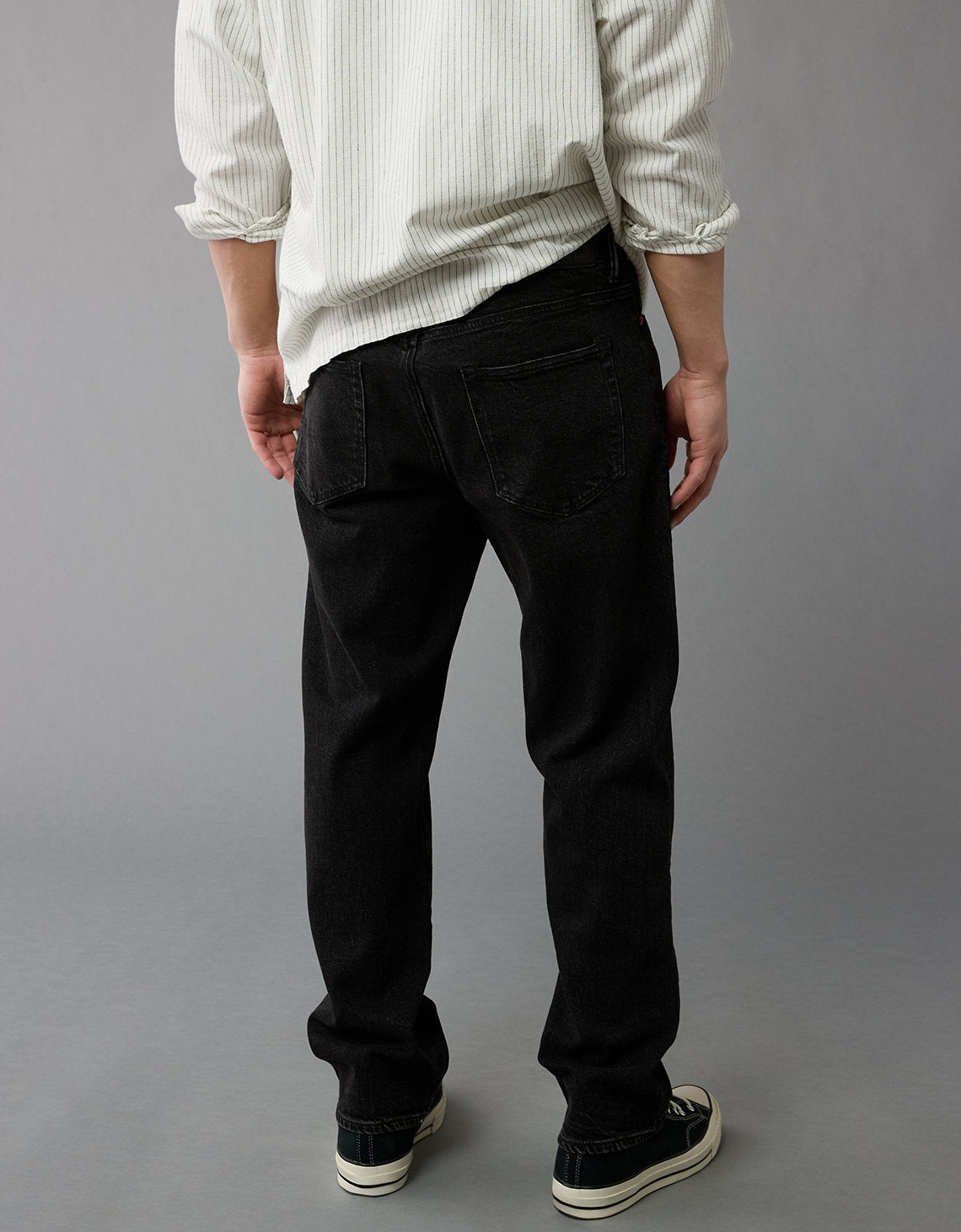 Jean loose holgado de hombre AE - Negro 1114_6827_167_ob