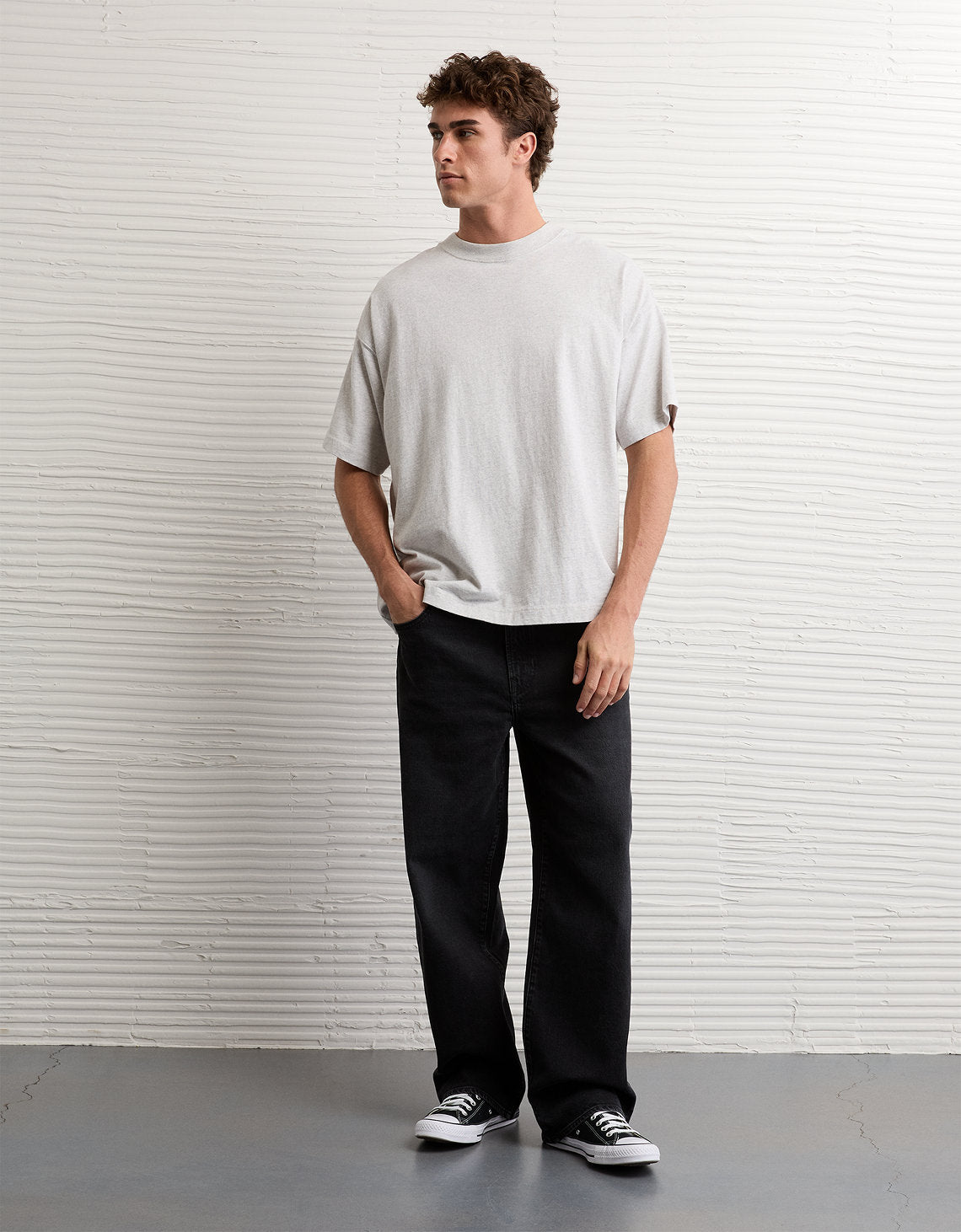 Jean Baggy Easyflex Ae - Negro 1114_7363_055_of