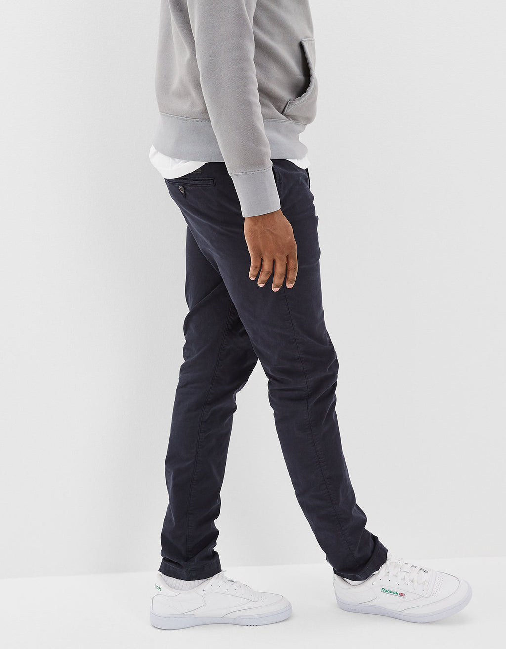Slim Fit Pants - Azul 1120_4578_553_os