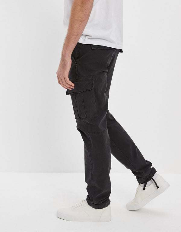 Slim Fit Pants - Negro