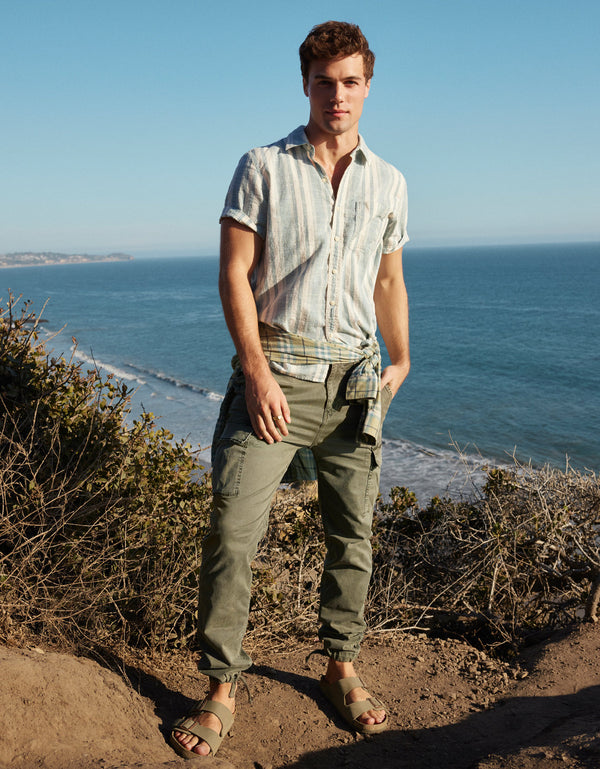 Slim Fit Pants - Verde