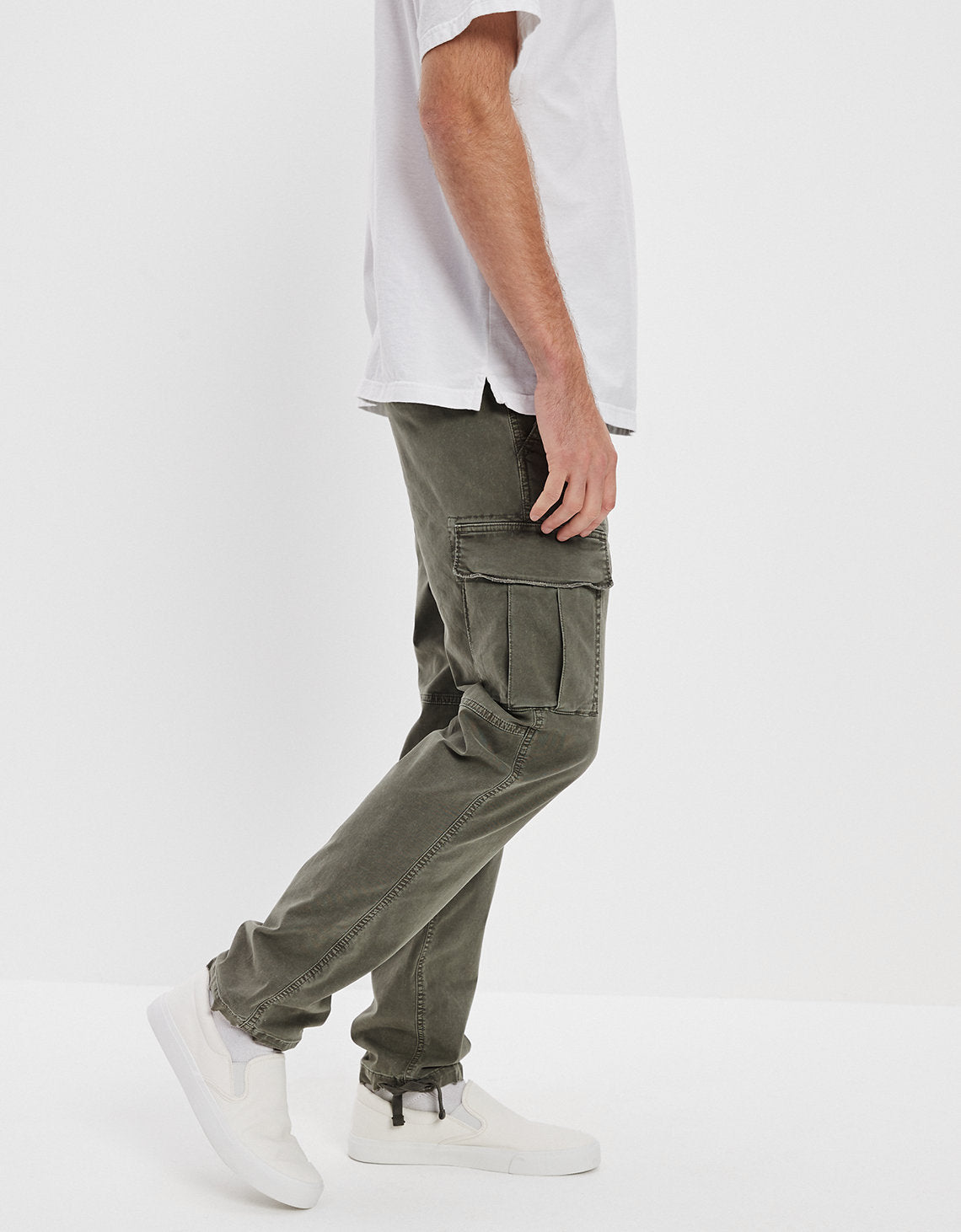 Slim Fit Pants - Verde 1120_4668_315_os