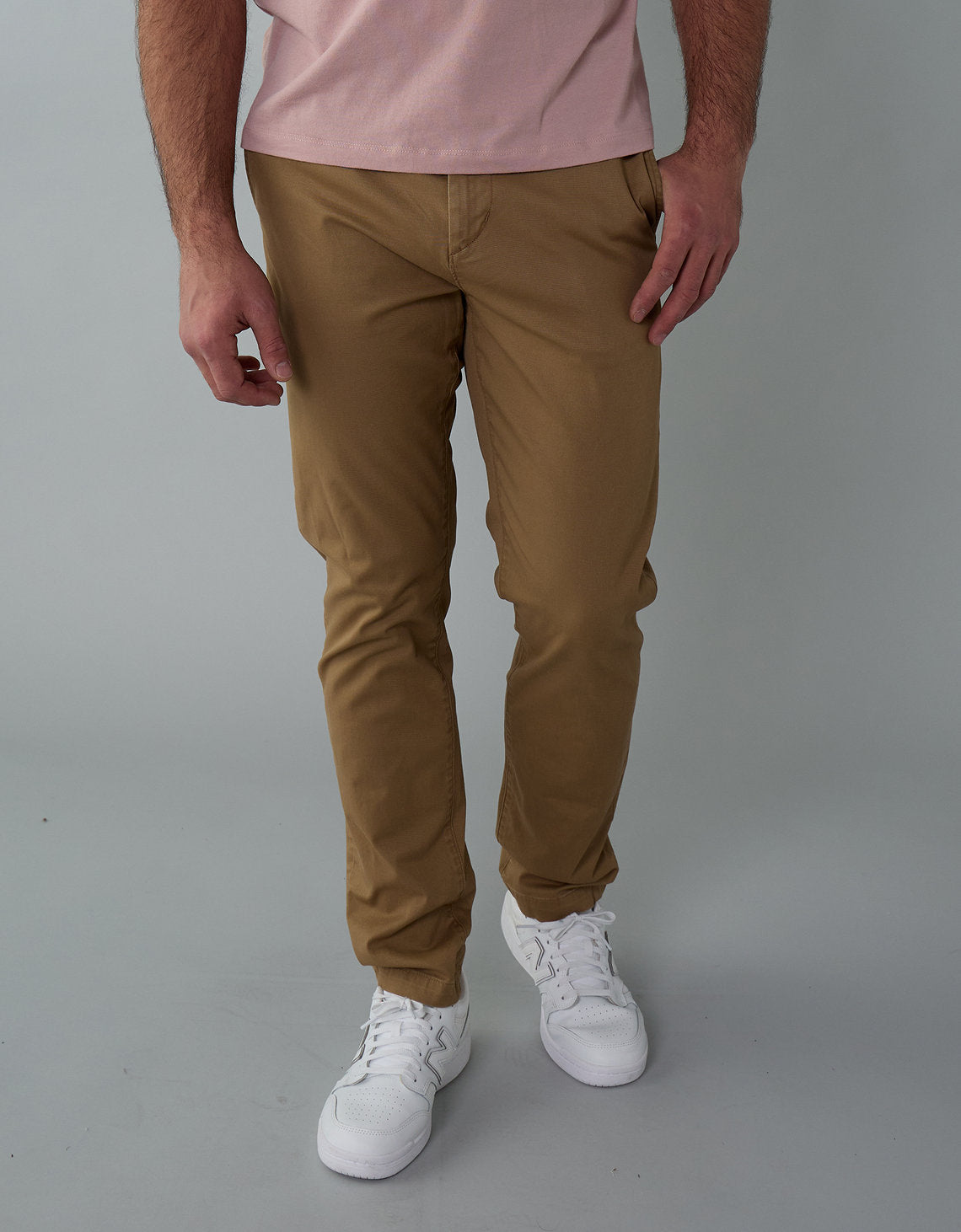Pantalón slim de hombre AE - Caqui 1120_5033_238_of