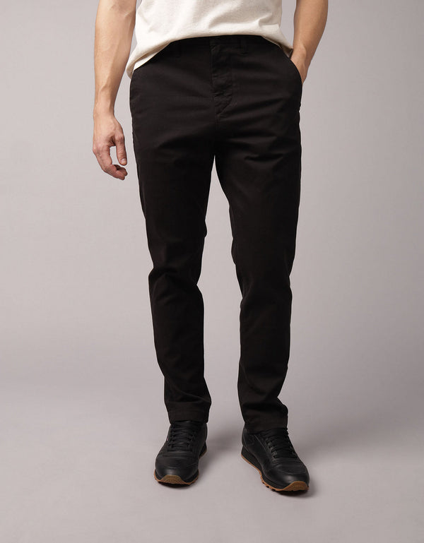 Pantalón Slim Chino Lived-In Ae - Negro