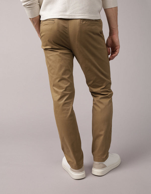Pantalón Slim Chino Lived-In Ae - Caqui