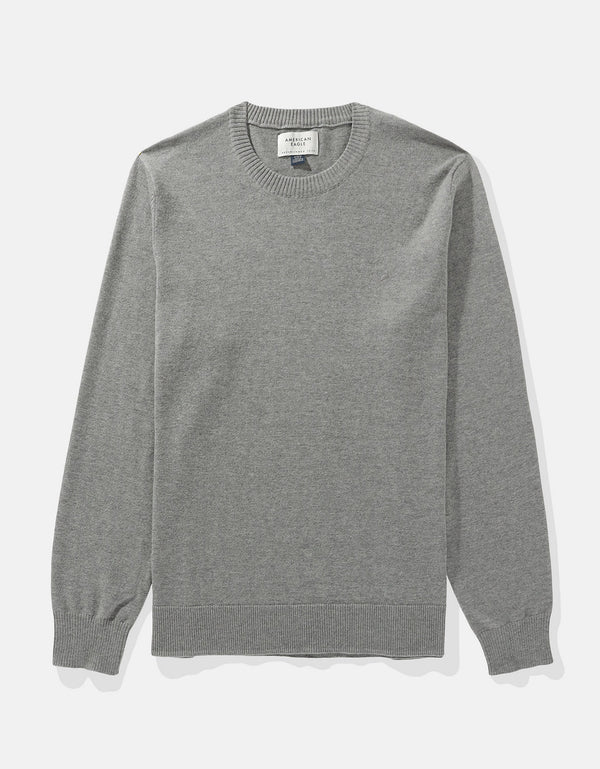 Buzo cuello redondo Manga Larga Hombre AE - Gris