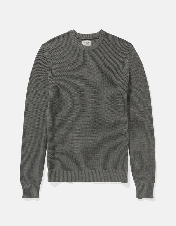 Suéter cuello redondo Ae - Gris