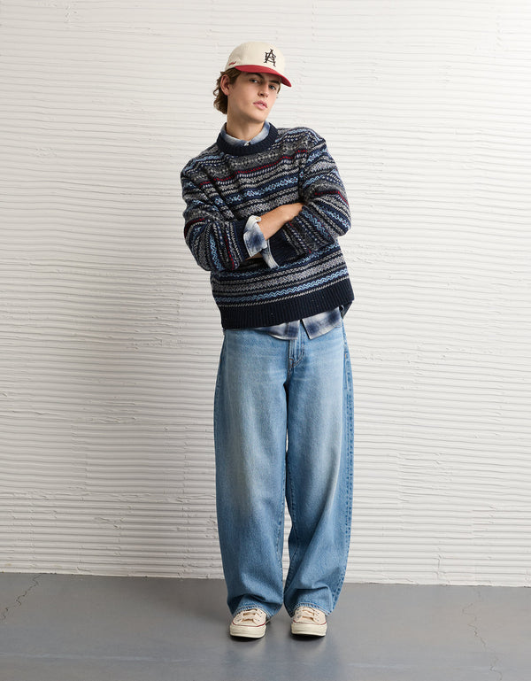 Suéter Cozy Ae - Azul