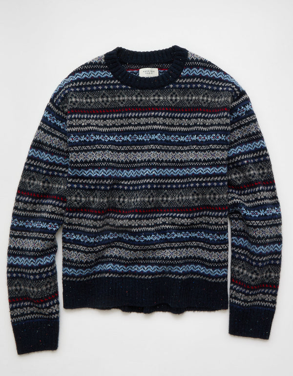 Suéter Cozy Ae - Azul