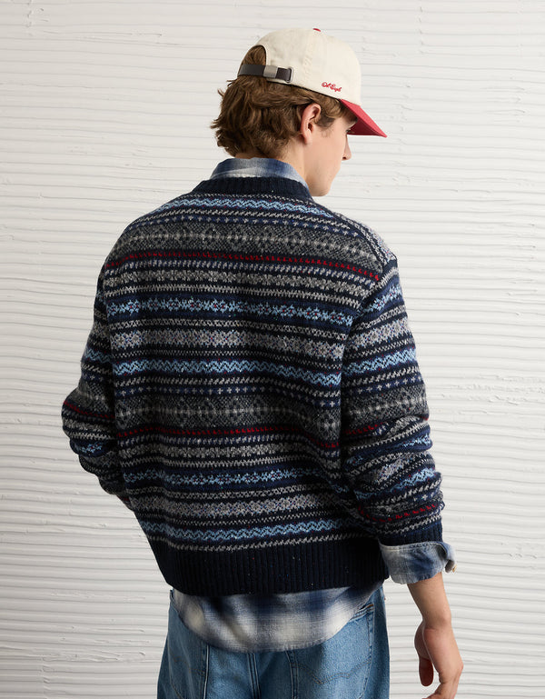 Suéter Cozy Ae - Azul