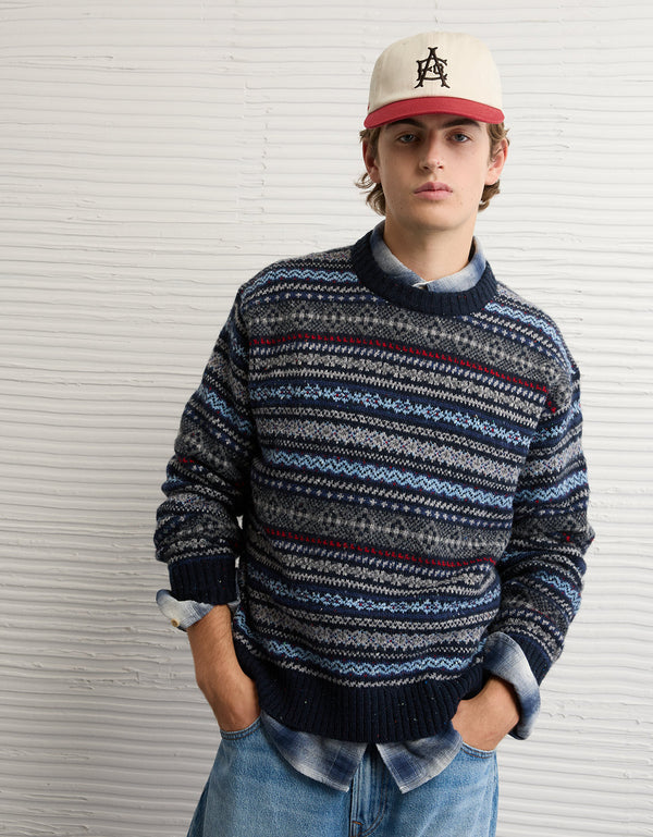 Suéter Cozy Ae - Azul