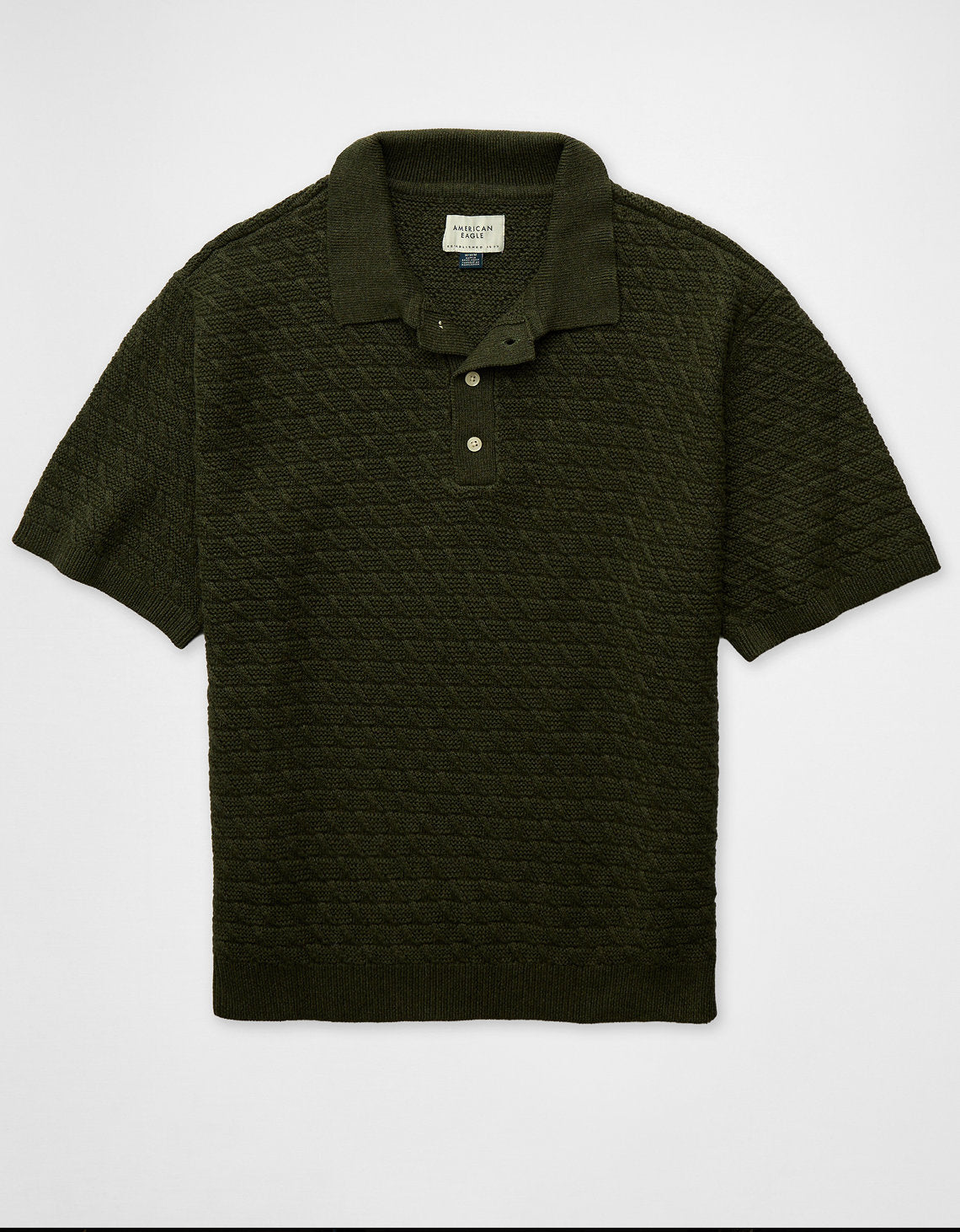 Suéter Polo Pique Ae - Verde 1148_2134_300_f